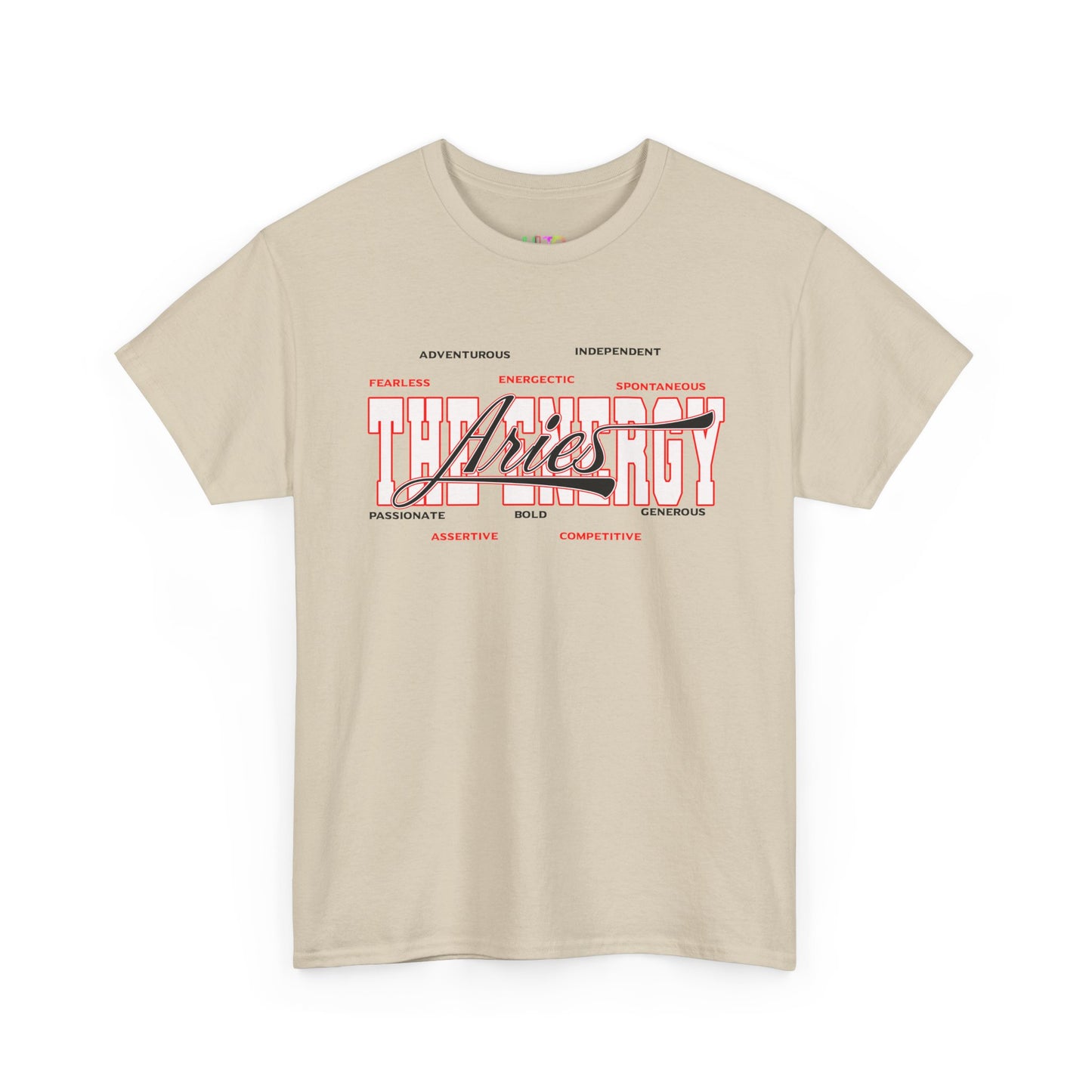 Aries Zodiac Tee — 'Aries' Graphic Astrology T-Shirt
