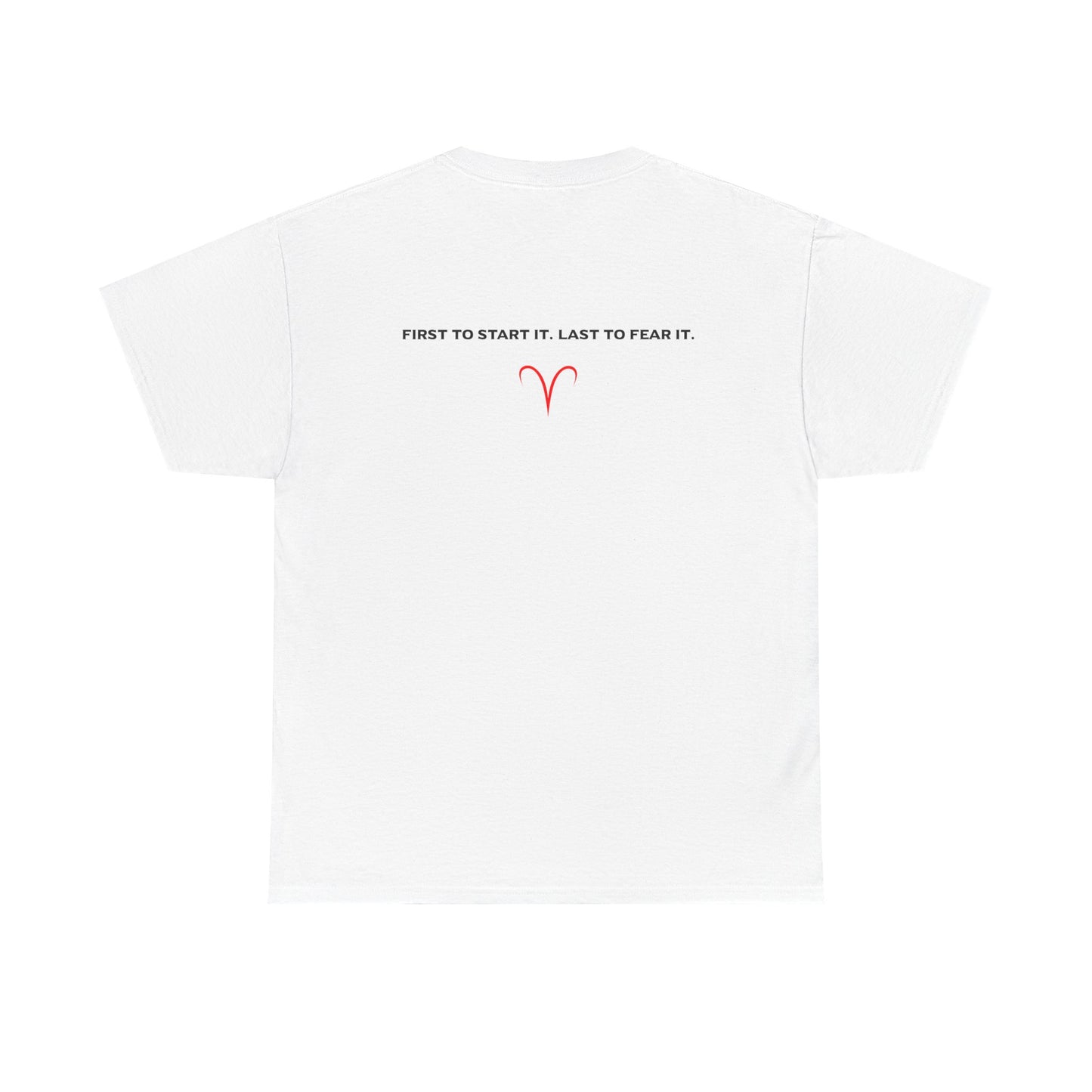 Aries Zodiac Tee — 'Aries' Graphic Astrology T-Shirt