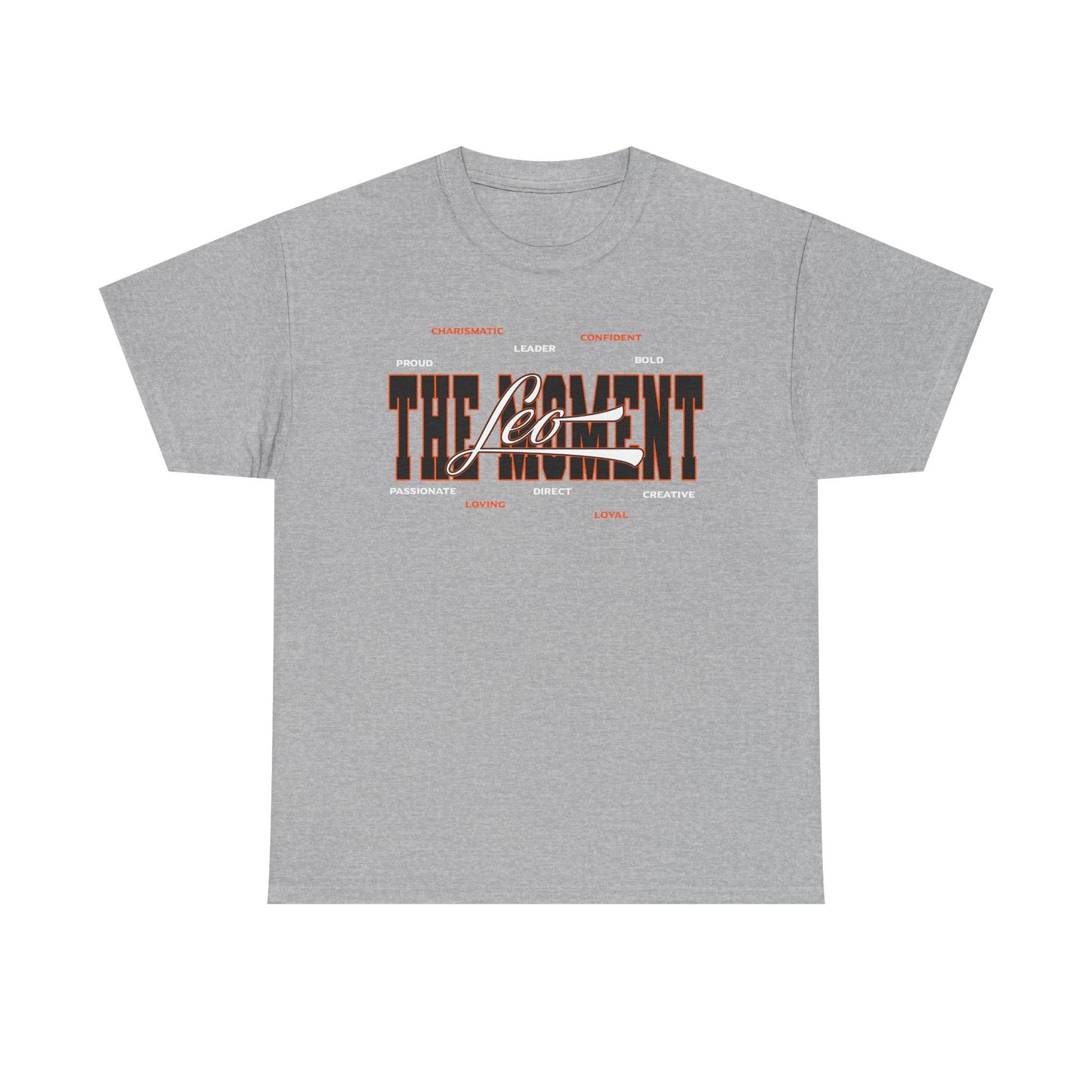 Leo Zodiac T‑Shirt — 'Born to Shine, Built to Lead' Graphic Tee