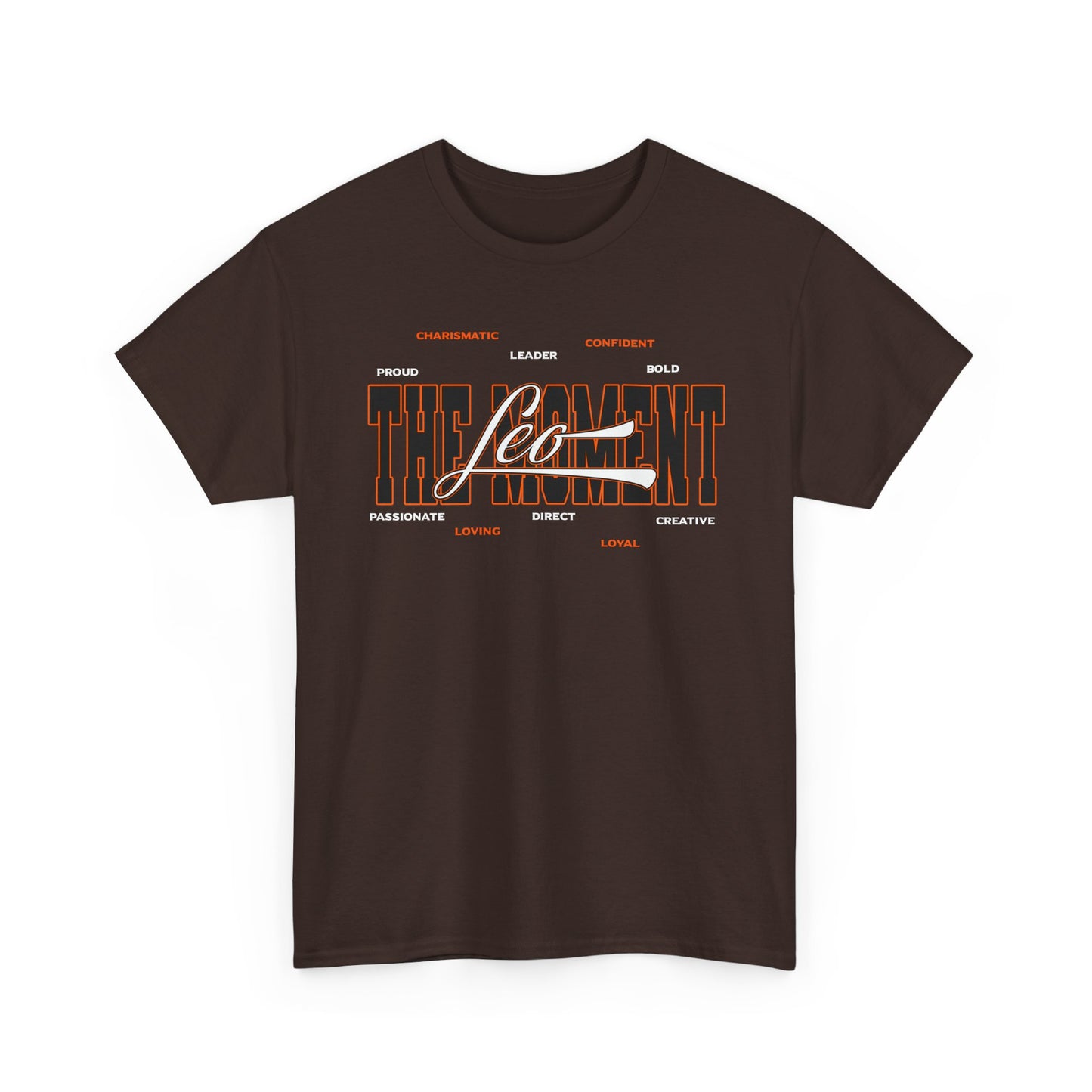 Leo Zodiac T‑Shirt — 'Born to Shine, Built to Lead' Graphic Tee