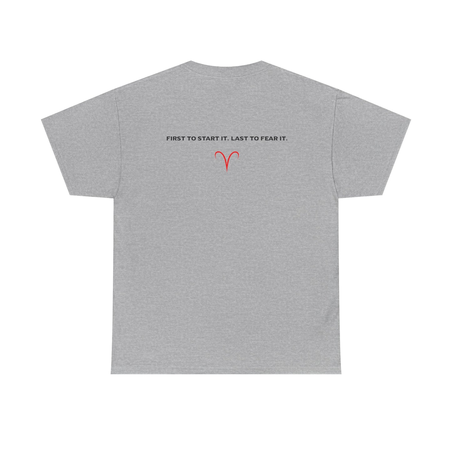 Aries Zodiac Tee — 'Aries' Graphic Astrology T-Shirt