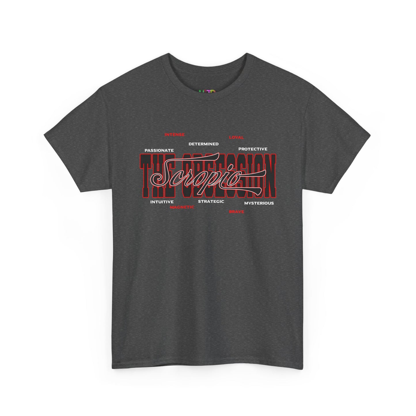 Scorpio Zodiac Tee — “You’ll Feel Me Before You See Me” Black Astrologer Shirt