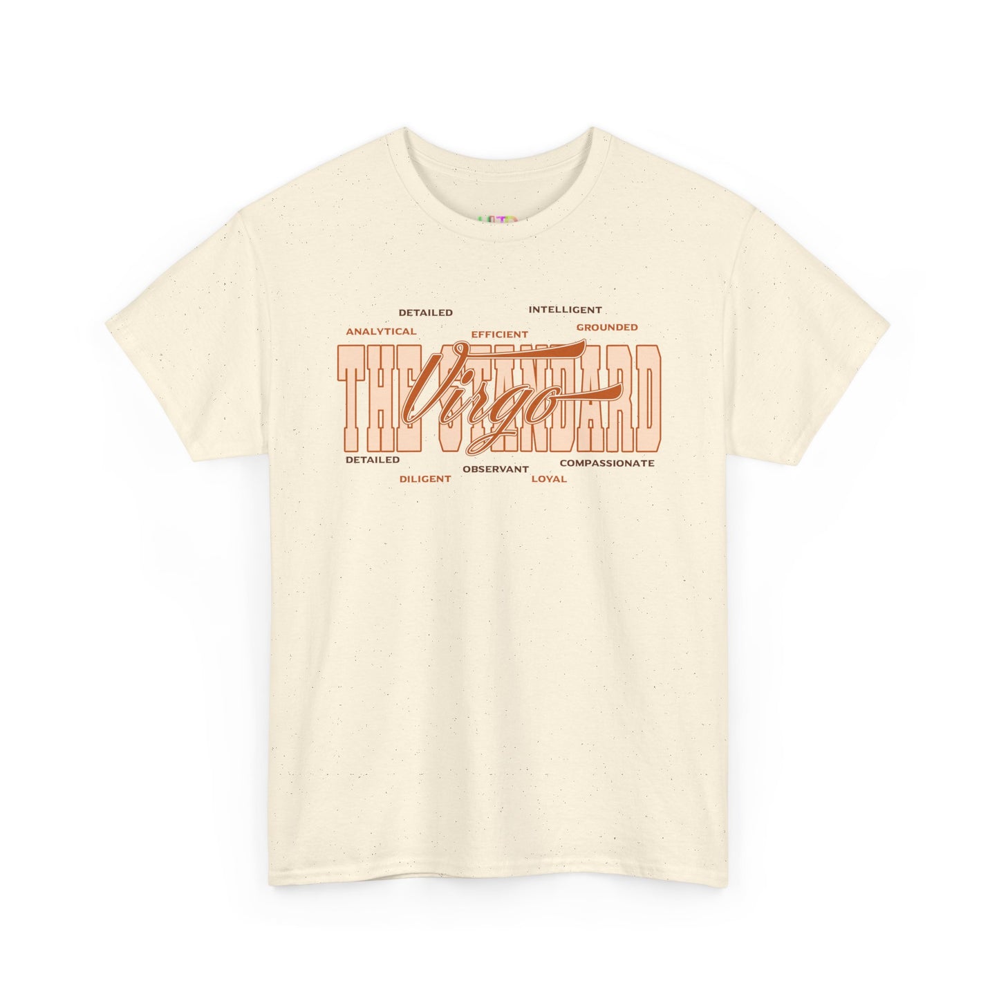 Virgo Graphic Tee — "The Details Hit Different" Astrology Shirt