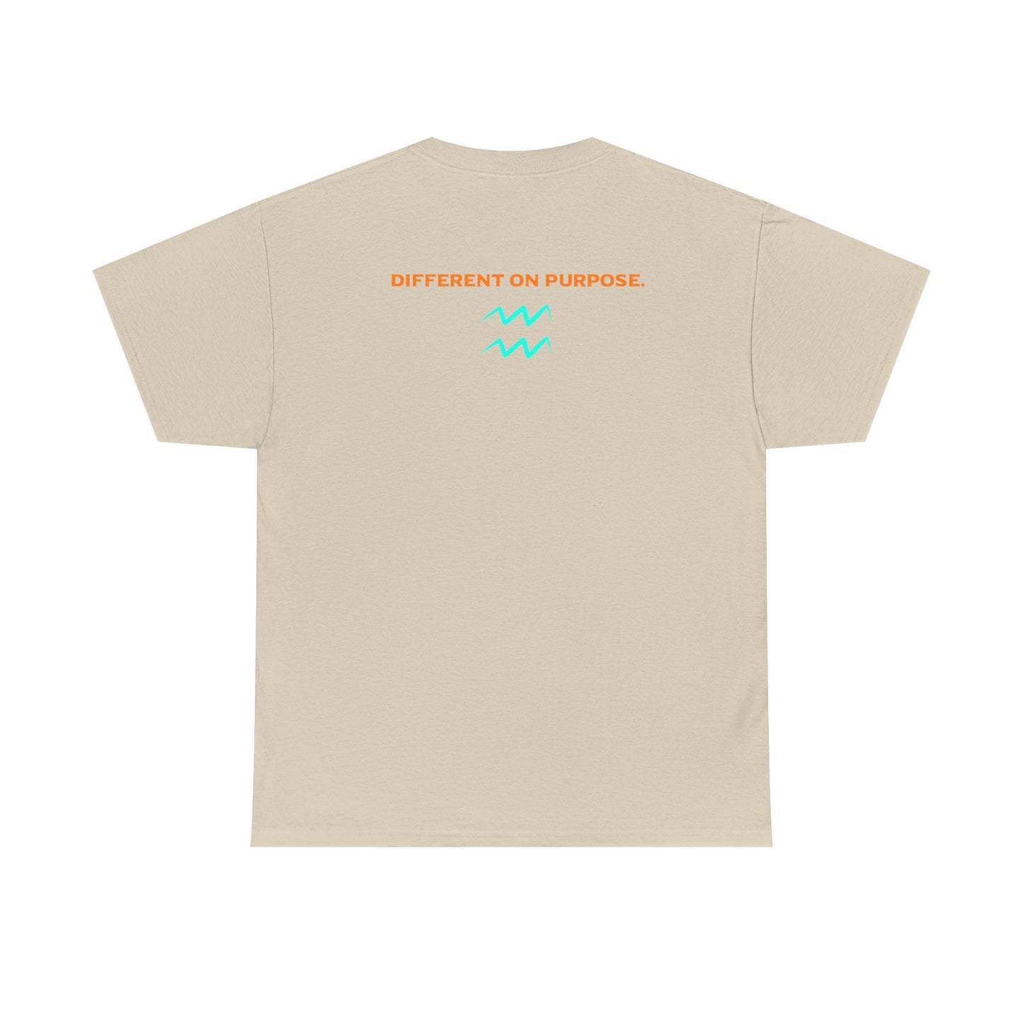 Aquarius Graphic Tee — "Different On Purpose" Casual Streetwear