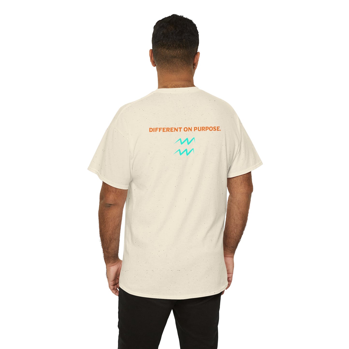 Aquarius Graphic Tee — "Different On Purpose" Casual Streetwear