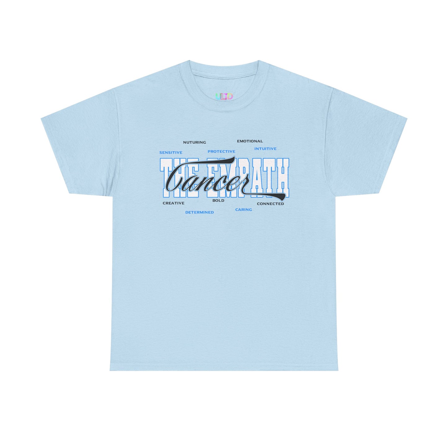 Cancer Zodiac T‑Shirt – 'Soft Heart, Hard Shell, Real Love' Astrological Tee