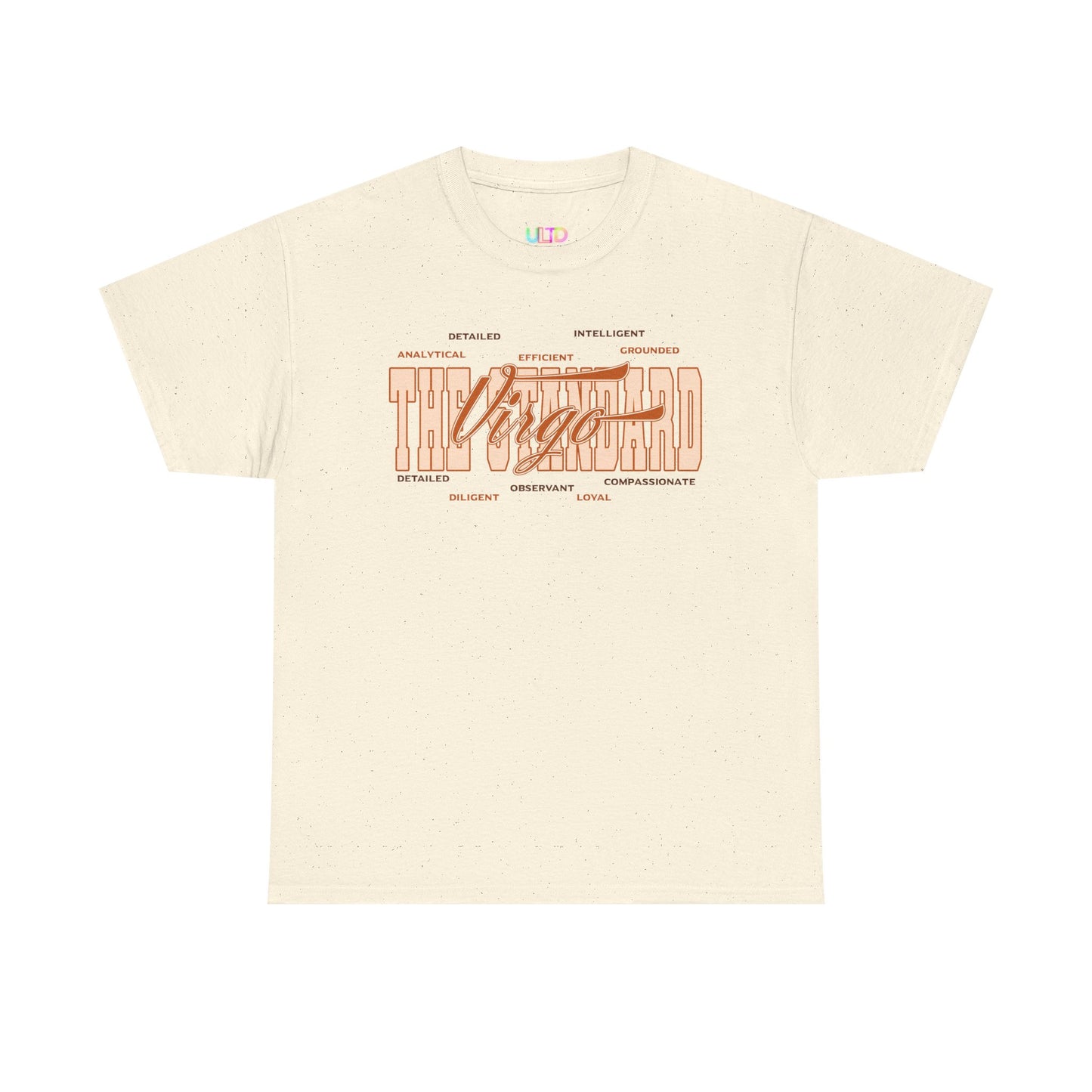 Virgo Graphic Tee — "The Details Hit Different" Astrology Shirt