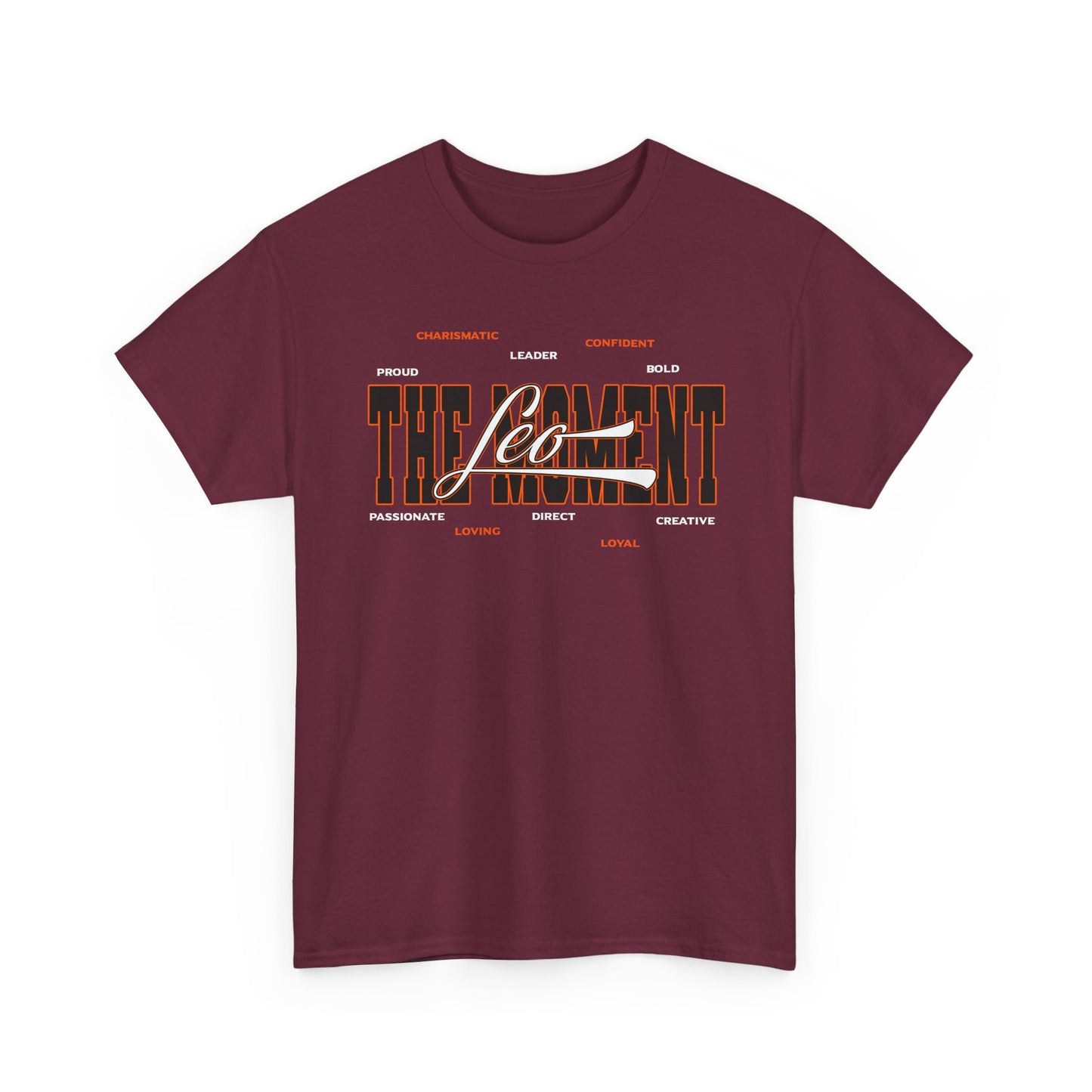 Leo Zodiac T‑Shirt — 'Born to Shine, Built to Lead' Graphic Tee