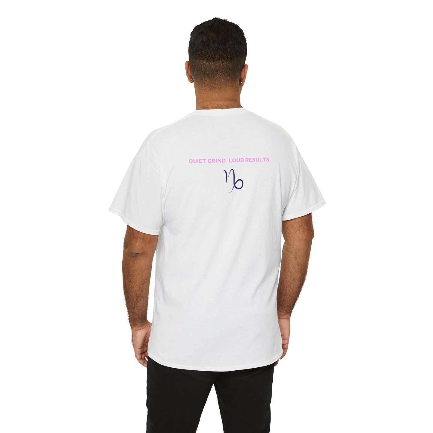 Capricorn Zodiac T-Shirt — Stylish Astrology Tee with 'Capricorn' Script & Traits