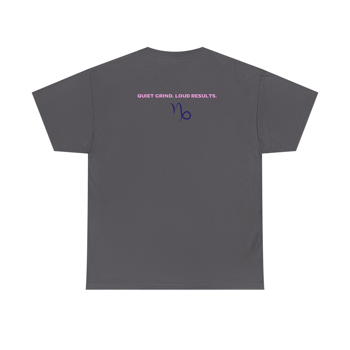 Capricorn Zodiac T-Shirt — Stylish Astrology Tee with 'Capricorn' Script & Traits