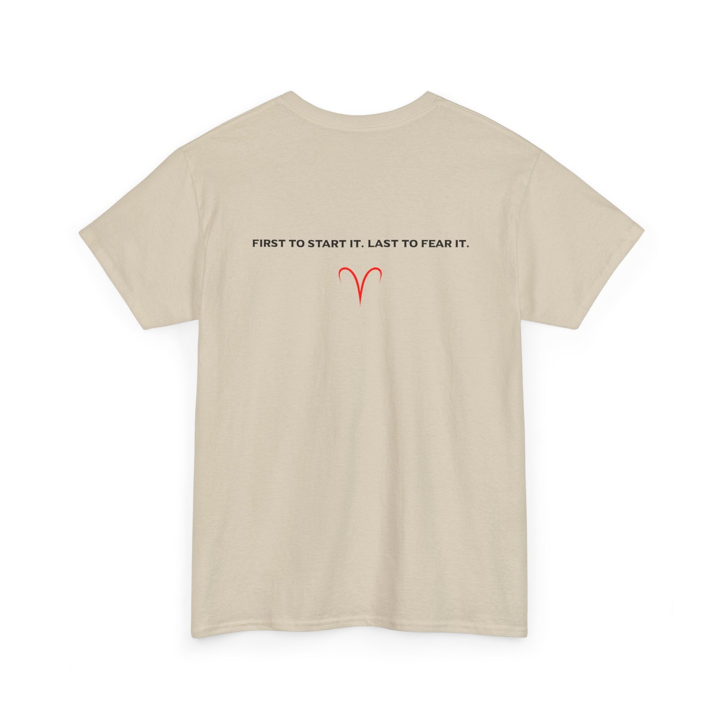 Aries Zodiac Tee — 'Aries' Graphic Astrology T-Shirt