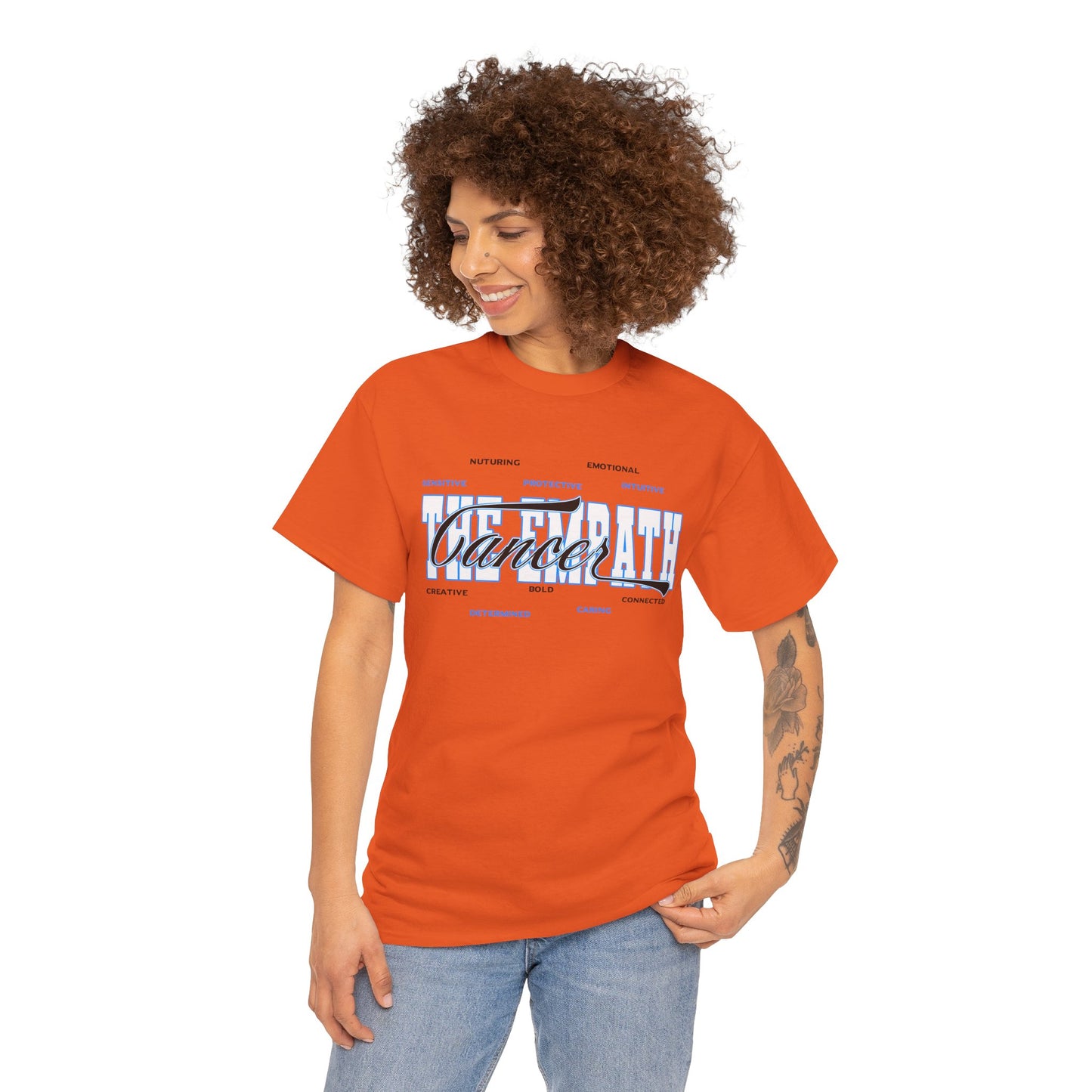 Cancer Zodiac T‑Shirt – 'Soft Heart, Hard Shell, Real Love' Astrological Tee