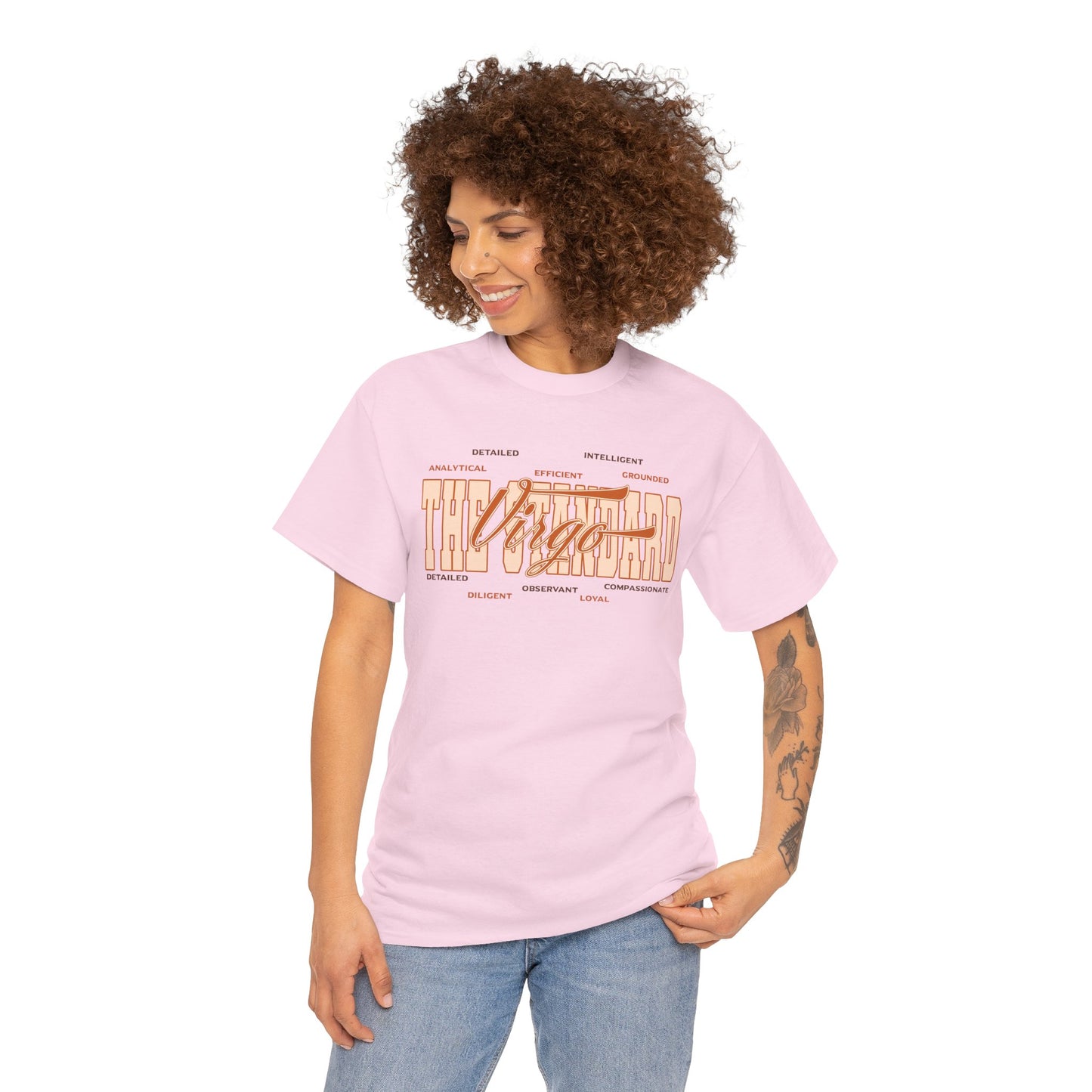 Virgo Graphic Tee — "The Details Hit Different" Astrology Shirt