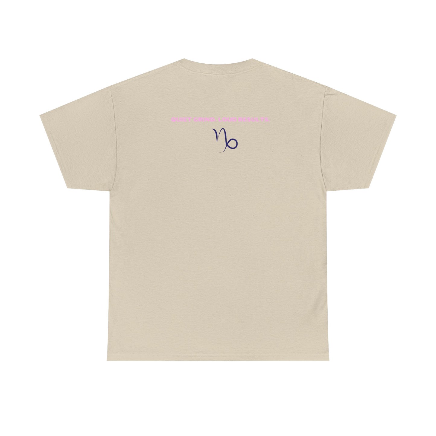 Capricorn Zodiac T-Shirt — Stylish Astrology Tee with 'Capricorn' Script & Traits
