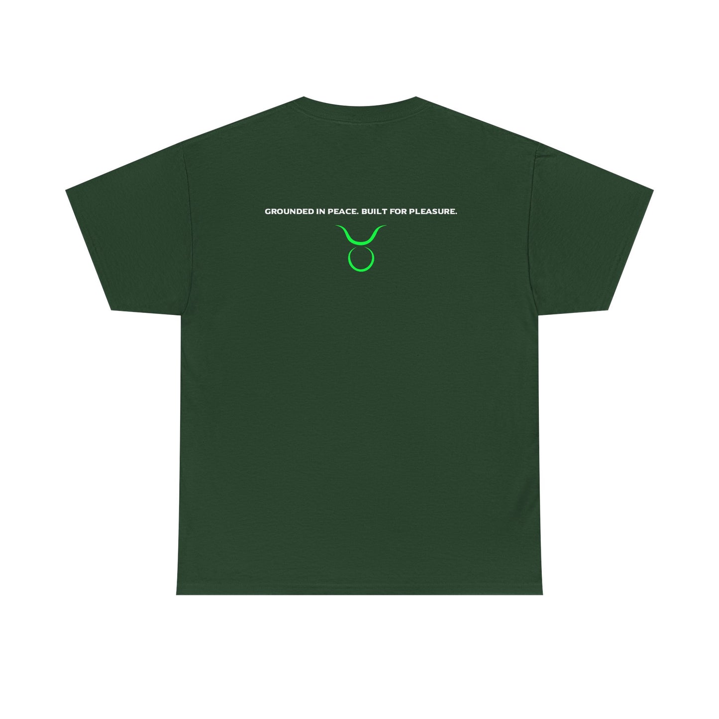 Taurus Zodiac Tee — Green Retro Horoscope Graphic Shirt