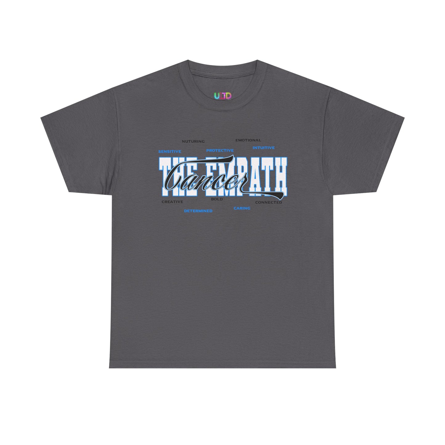Cancer Zodiac T‑Shirt – 'Soft Heart, Hard Shell, Real Love' Astrological Tee