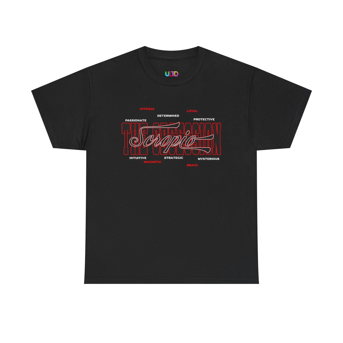 Scorpio Zodiac Tee — “You’ll Feel Me Before You See Me” Black Astrologer Shirt