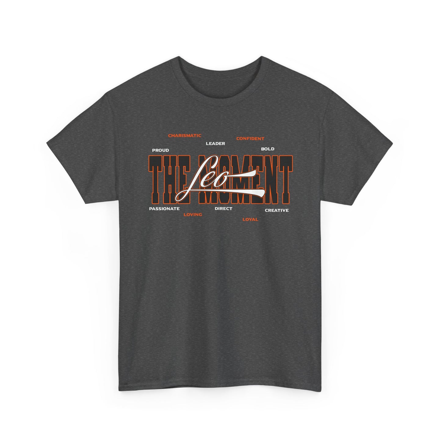 Leo Zodiac T‑Shirt — 'Born to Shine, Built to Lead' Graphic Tee