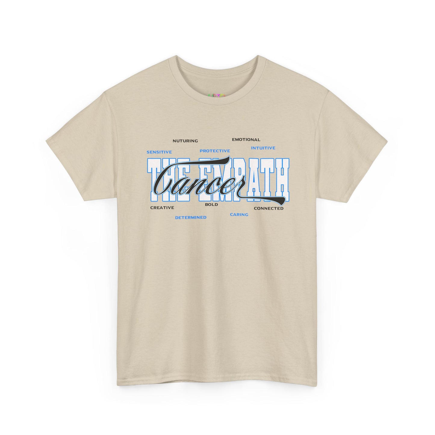 Cancer Zodiac T‑Shirt – 'Soft Heart, Hard Shell, Real Love' Astrological Tee