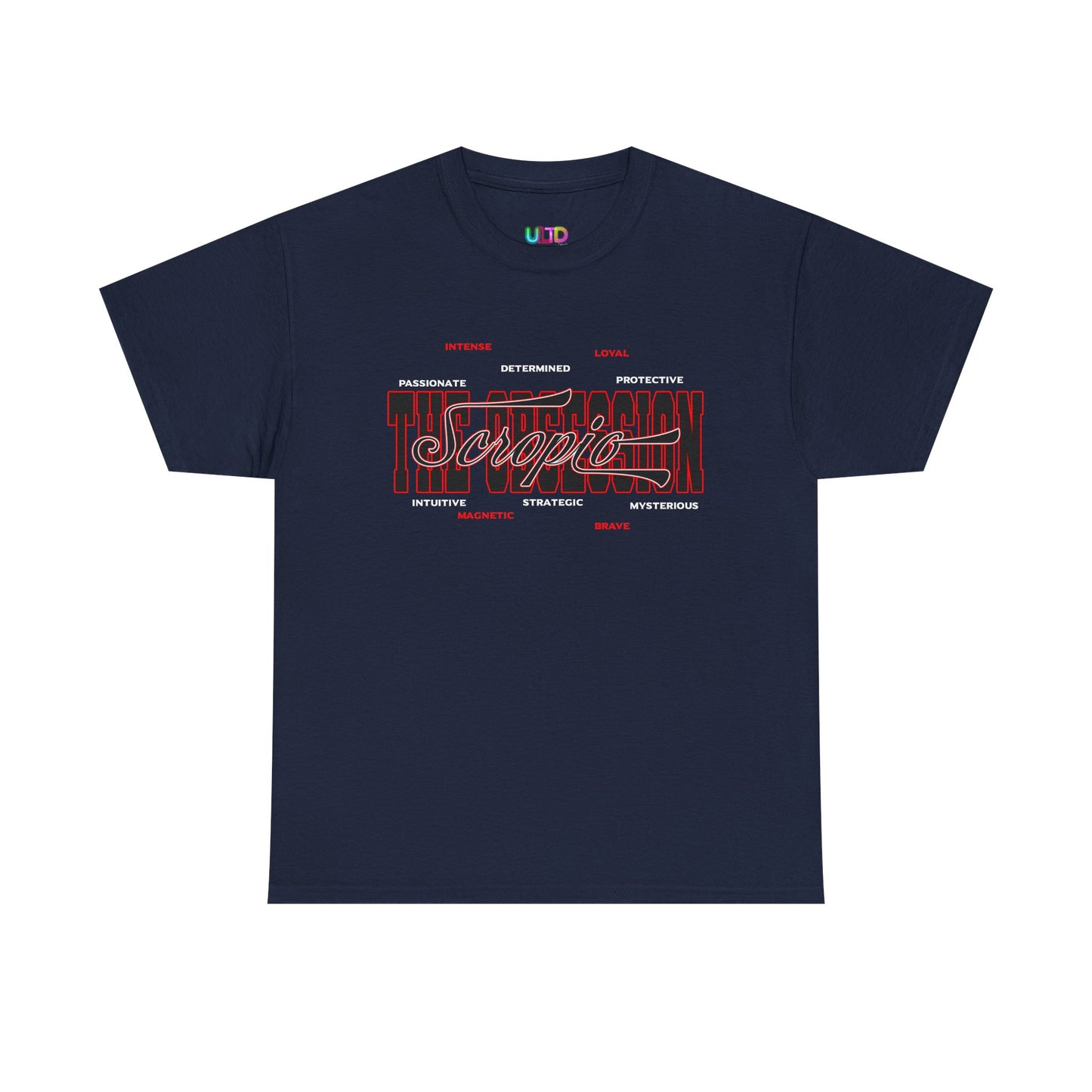 Scorpio Zodiac Tee — “You’ll Feel Me Before You See Me” Black Astrologer Shirt