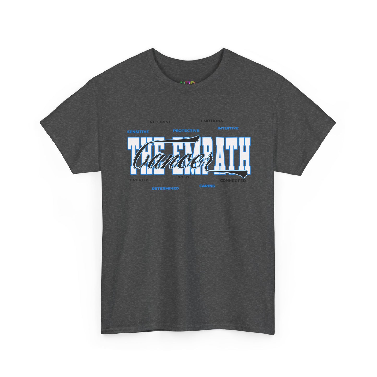 Cancer Zodiac T‑Shirt – 'Soft Heart, Hard Shell, Real Love' Astrological Tee