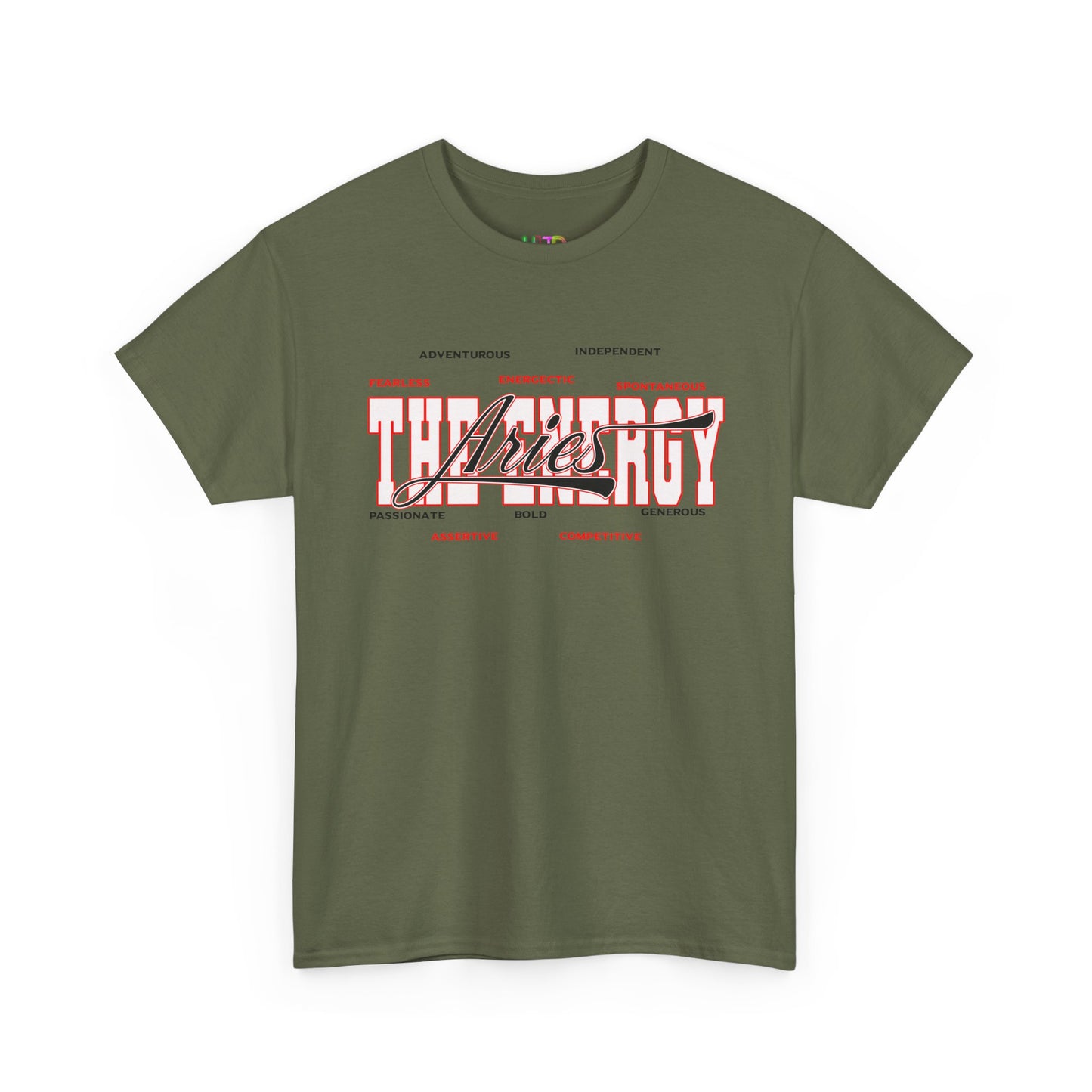 Aries Zodiac Tee — 'Aries' Graphic Astrology T-Shirt