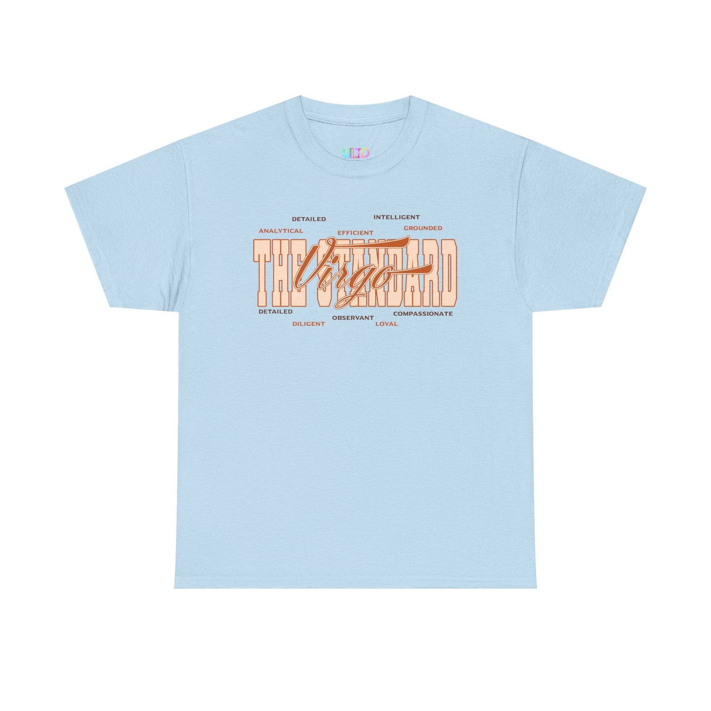 Virgo Graphic Tee — "The Details Hit Different" Astrology Shirt