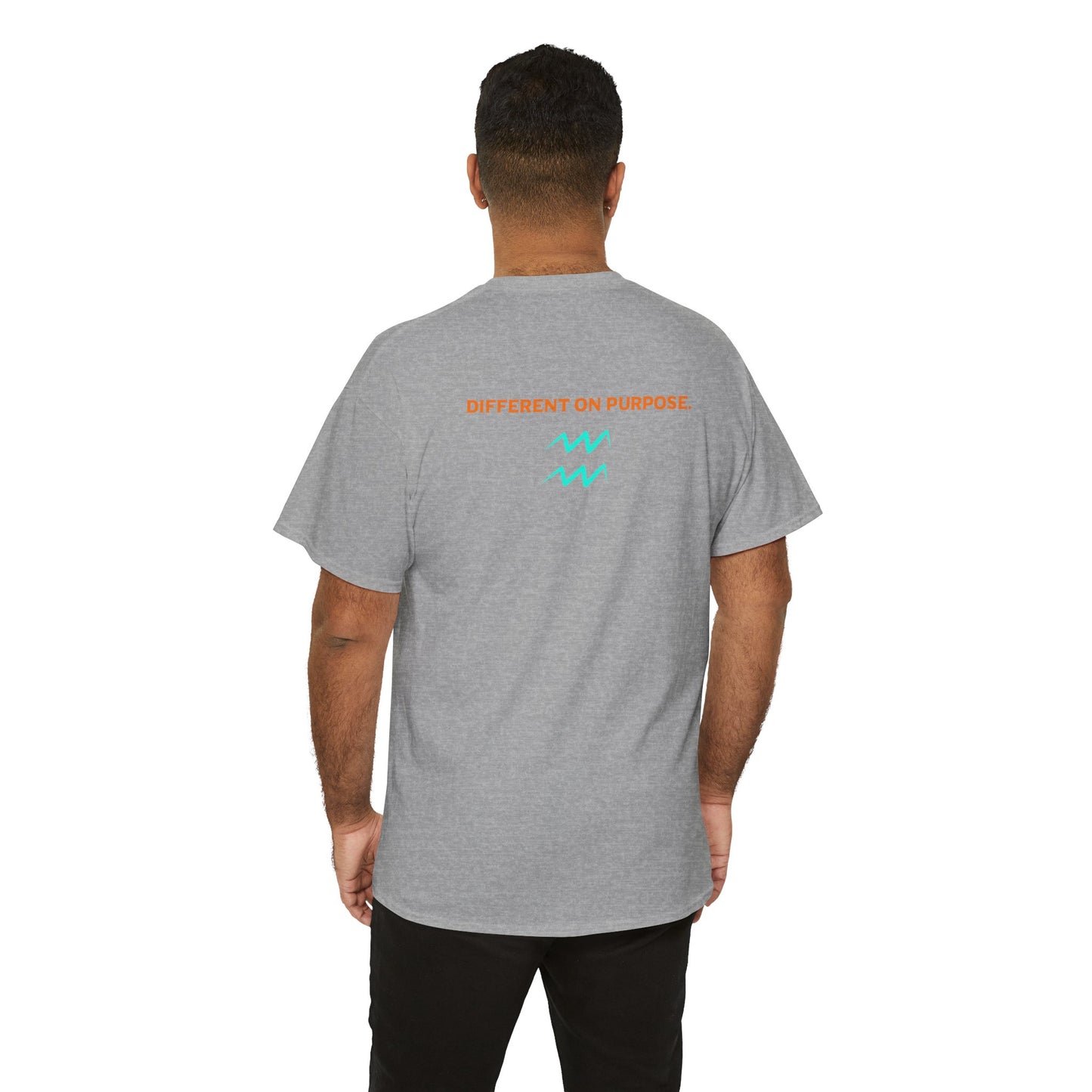 Aquarius Graphic Tee — "Different On Purpose" Casual Streetwear