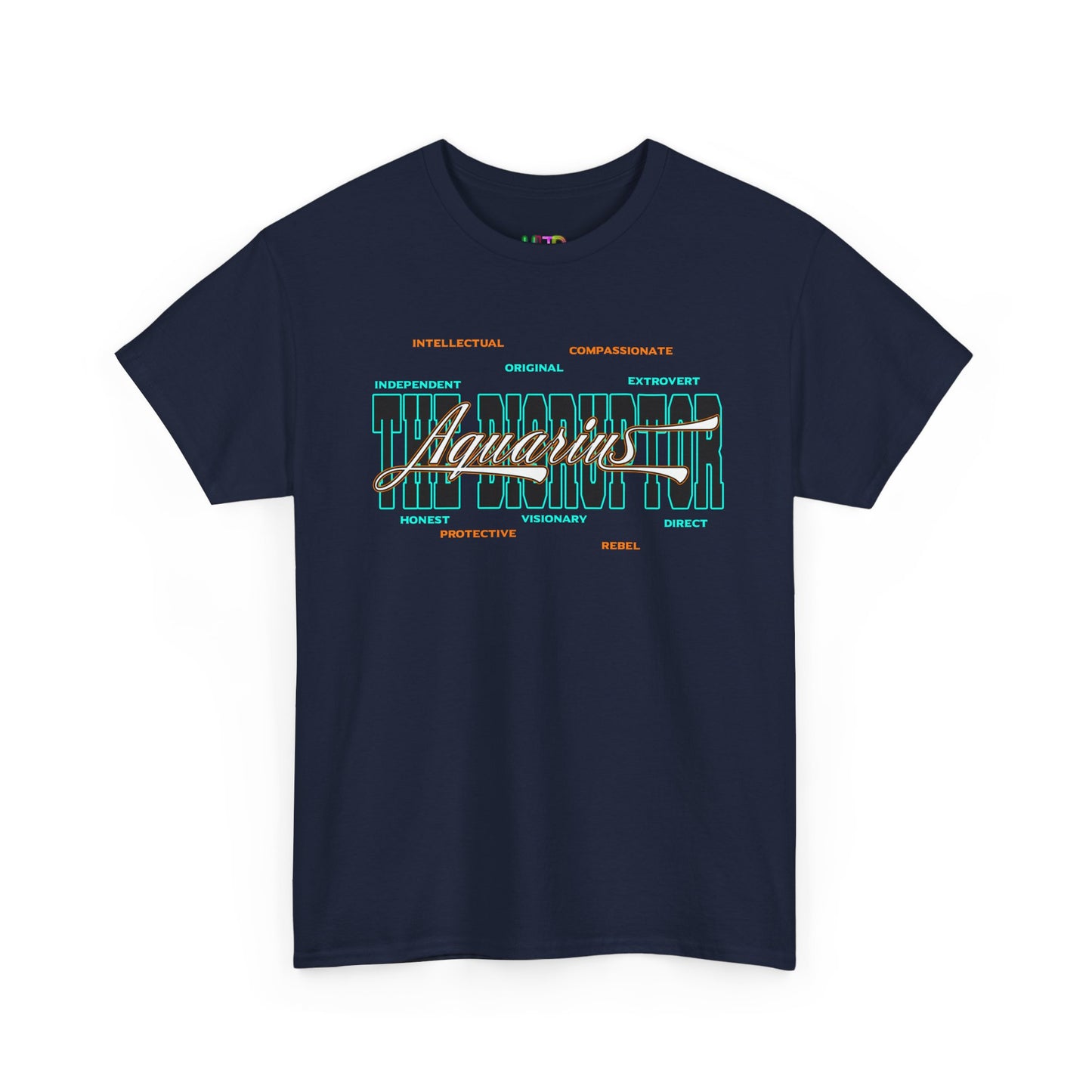 Aquarius Graphic Tee — "Different On Purpose" Casual Streetwear