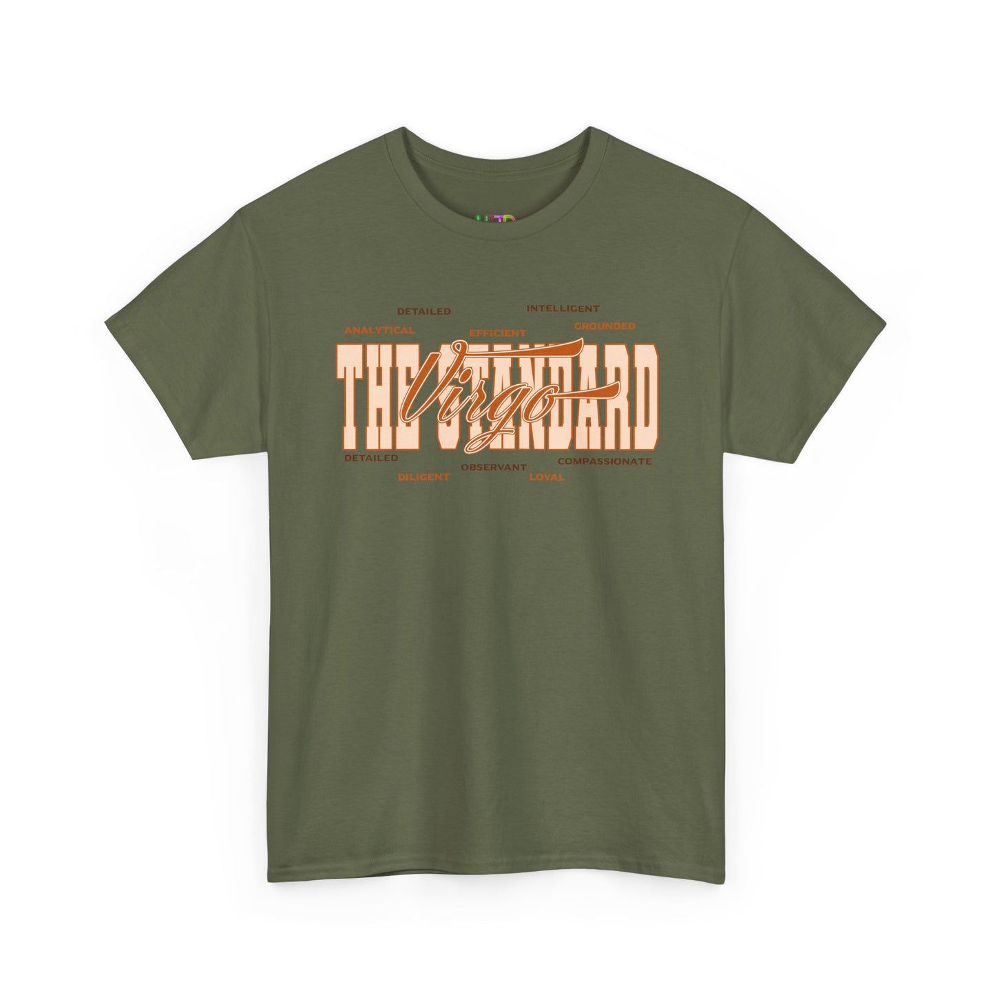 Virgo Graphic Tee — "The Details Hit Different" Astrology Shirt