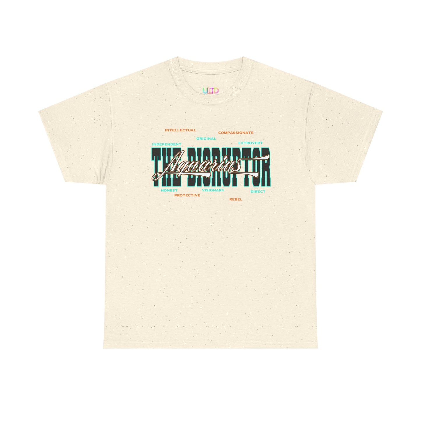 Aquarius Graphic Tee — "Different On Purpose" Casual Streetwear