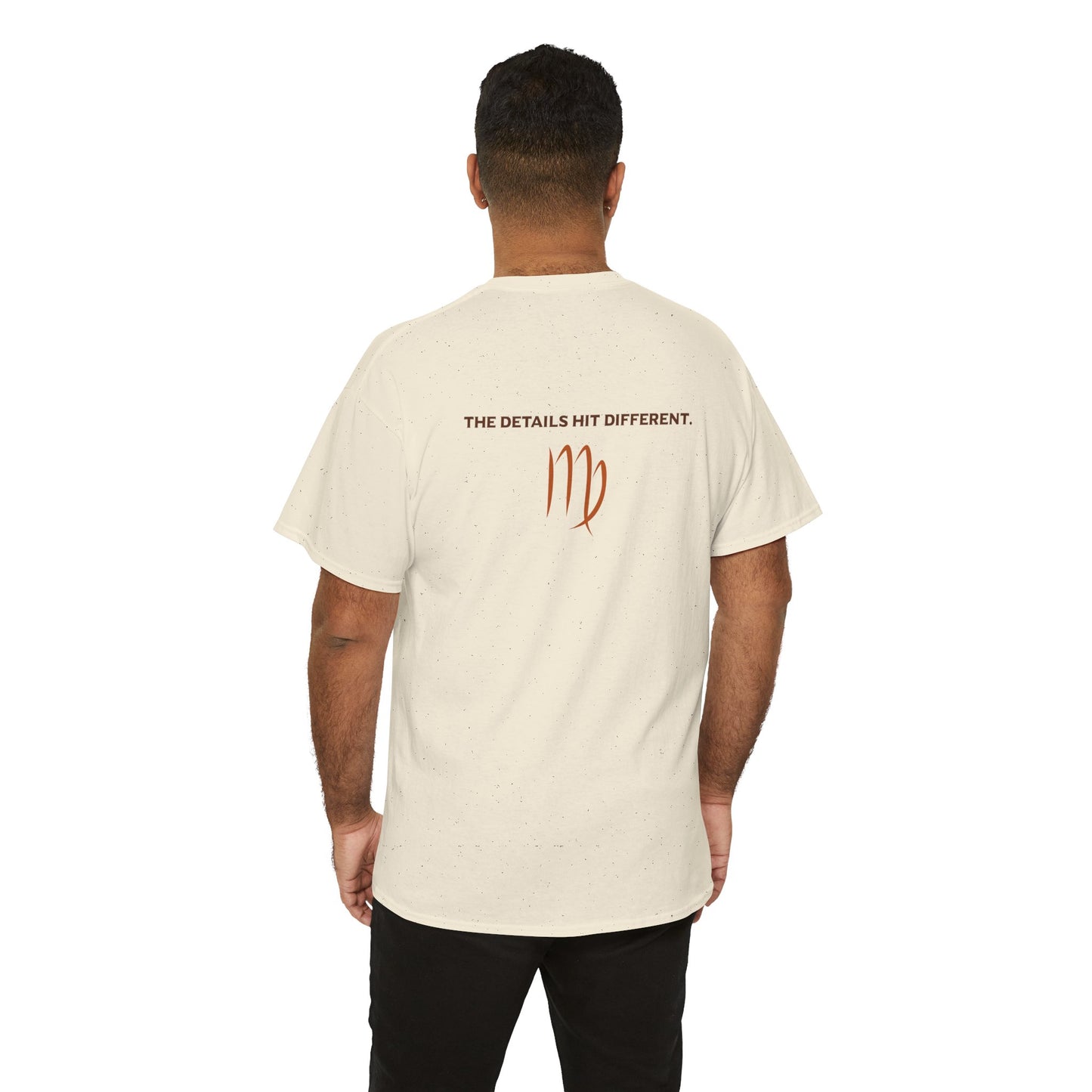 Virgo Graphic Tee — "The Details Hit Different" Astrology Shirt