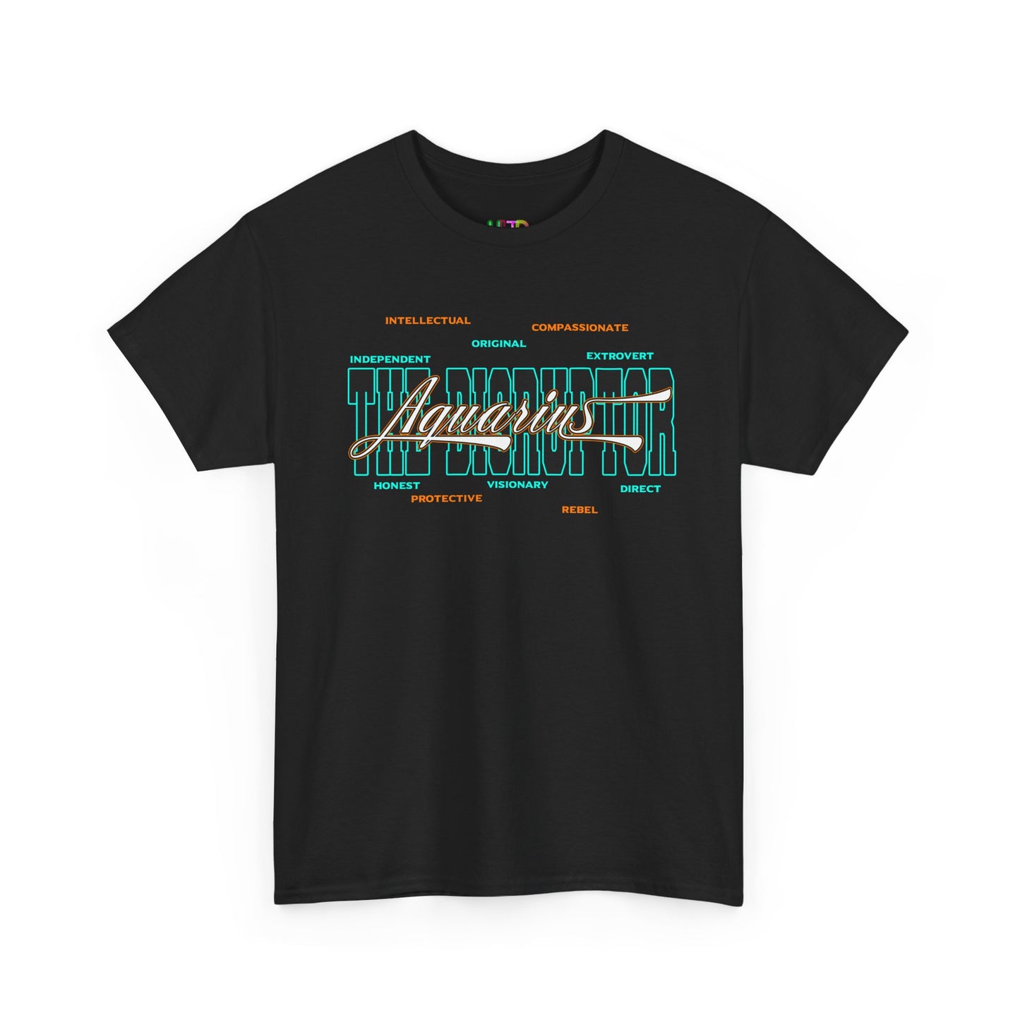 Aquarius Graphic Tee — "Different On Purpose" Casual Streetwear