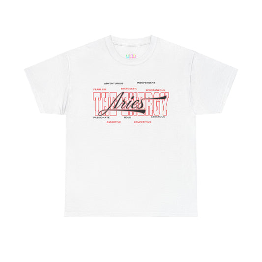 Aries Zodiac Tee — 'Aries' Graphic Astrology T-Shirt
