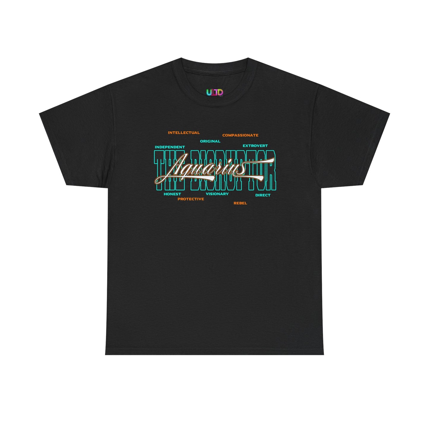 Aquarius Graphic Tee — "Different On Purpose" Casual Streetwear