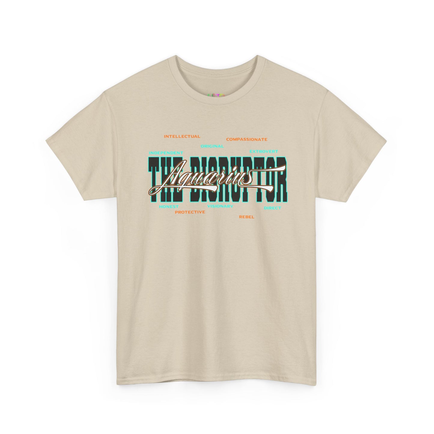 Aquarius Graphic Tee — "Different On Purpose" Casual Streetwear