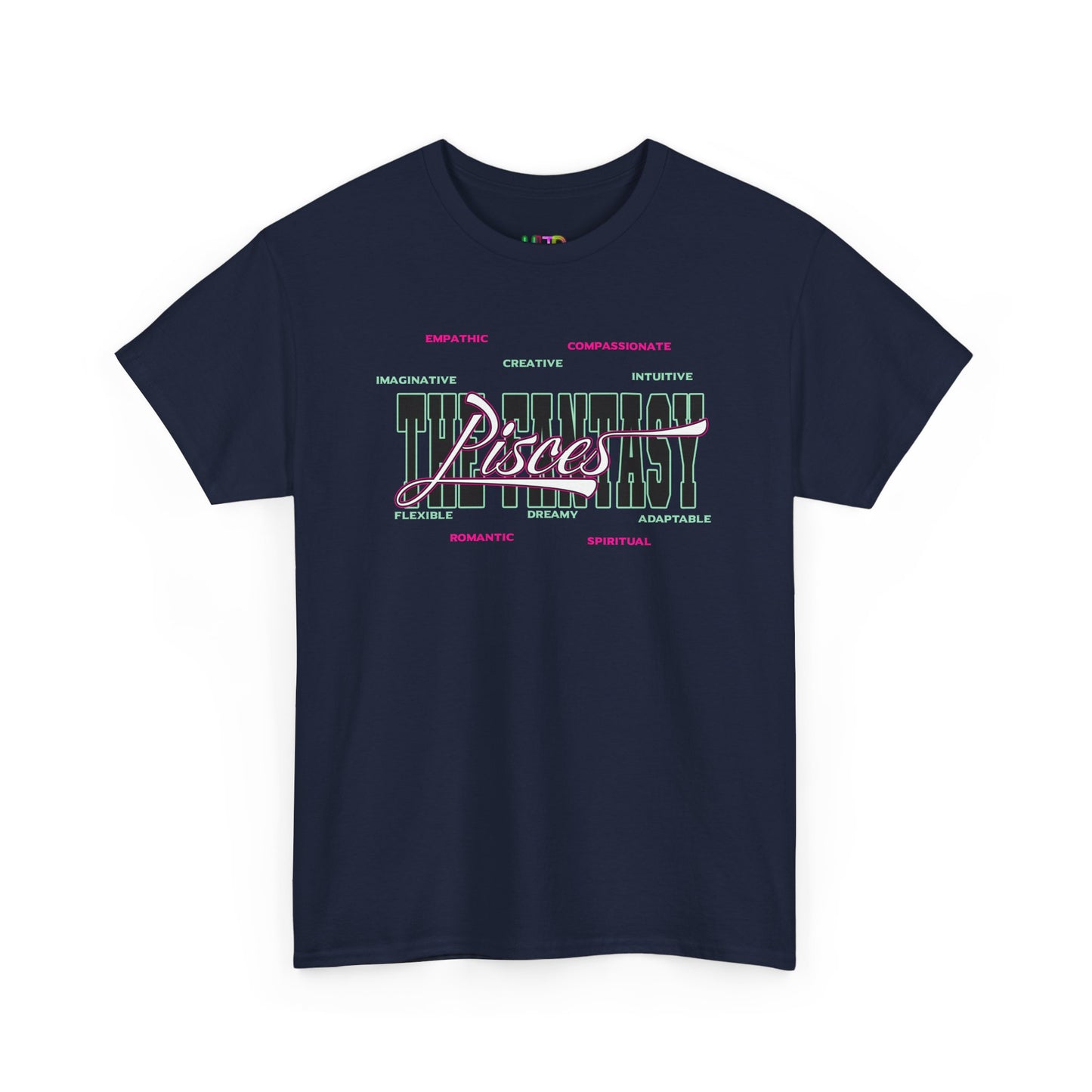 Pisces Dreamer T-Shirt — Astrological Pisces Tee with “Feel It. Dream It. Live It.”