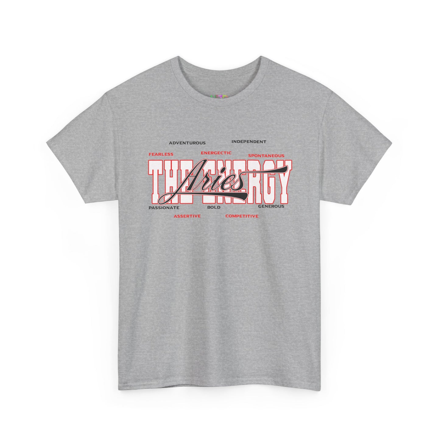 Aries Zodiac Tee — 'Aries' Graphic Astrology T-Shirt
