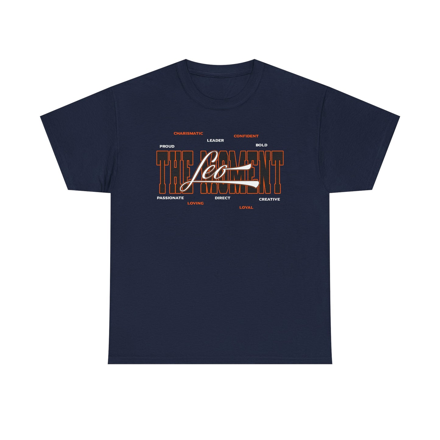 Leo Zodiac T‑Shirt — 'Born to Shine, Built to Lead' Graphic Tee