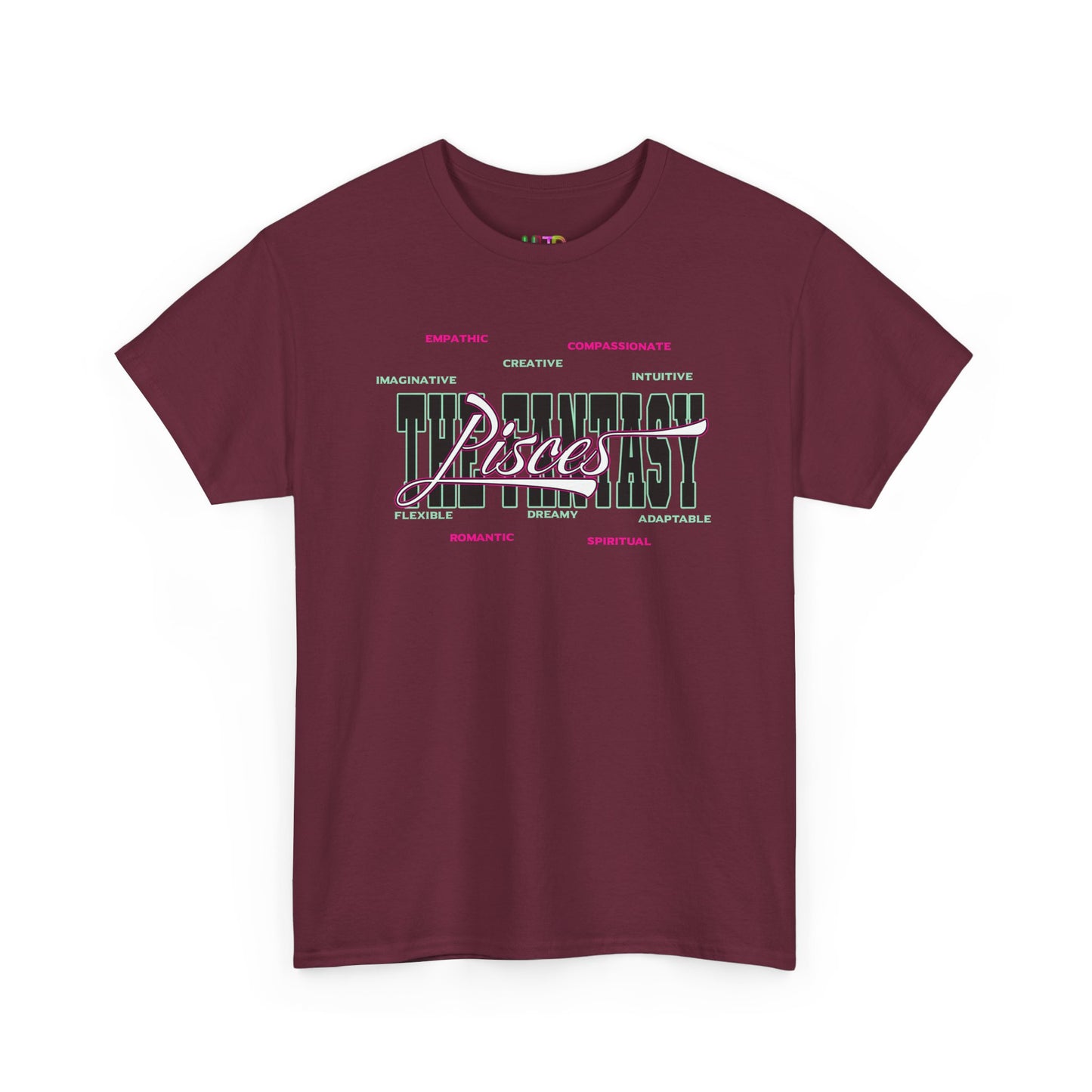 Pisces Dreamer T-Shirt — Astrological Pisces Tee with “Feel It. Dream It. Live It.”