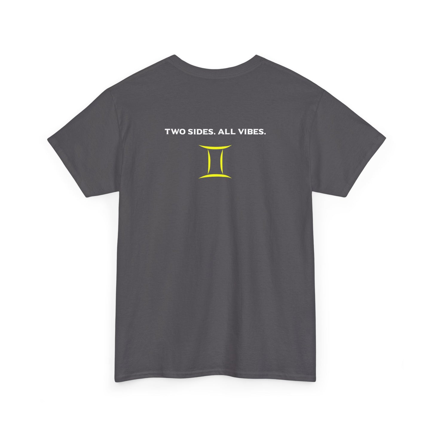 Gemini Zodiac Tee – The Vibe Graphic Astrological Shirt
