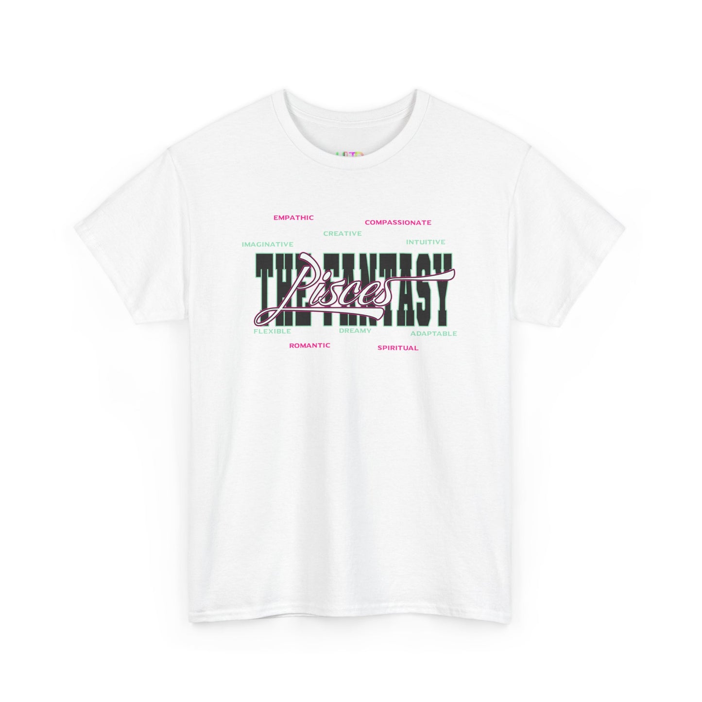 Pisces Dreamer T-Shirt — Astrological Pisces Tee with “Feel It. Dream It. Live It.”