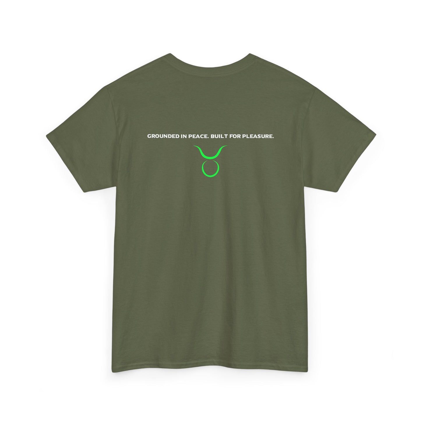 Taurus Zodiac Tee — Green Retro Horoscope Graphic Shirt