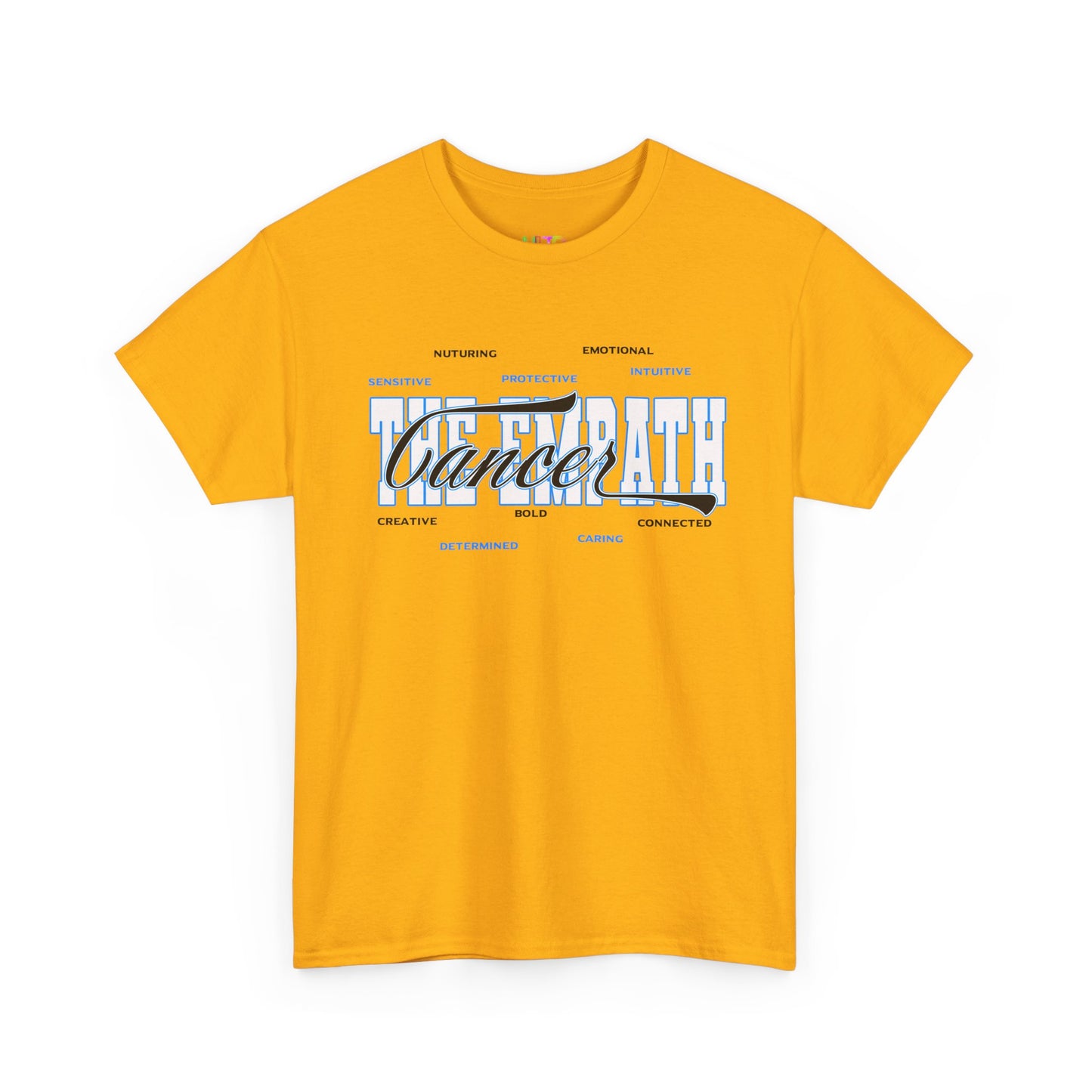 Cancer Zodiac T‑Shirt – 'Soft Heart, Hard Shell, Real Love' Astrological Tee