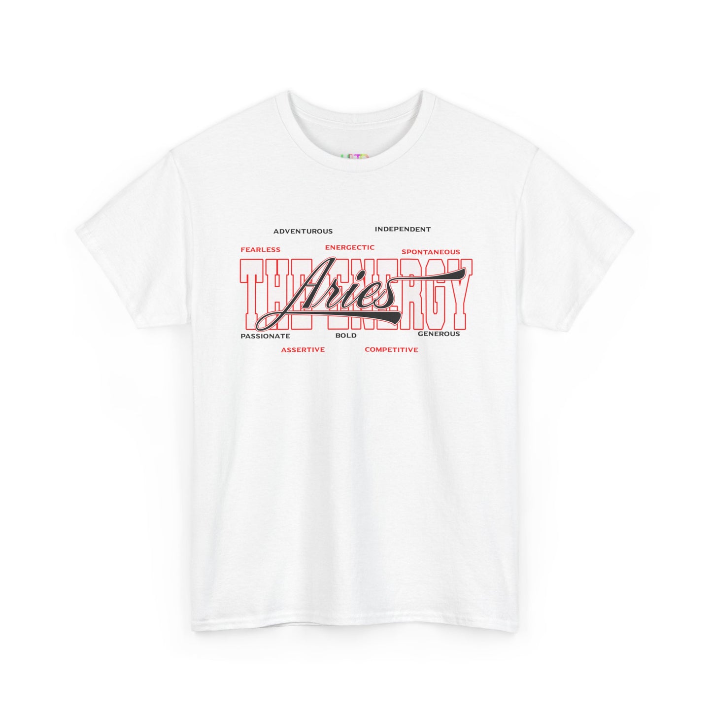 Aries Zodiac Tee — 'Aries' Graphic Astrology T-Shirt