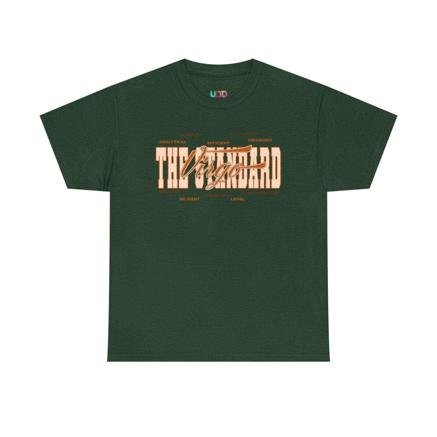 Virgo Graphic Tee — "The Details Hit Different" Astrology Shirt