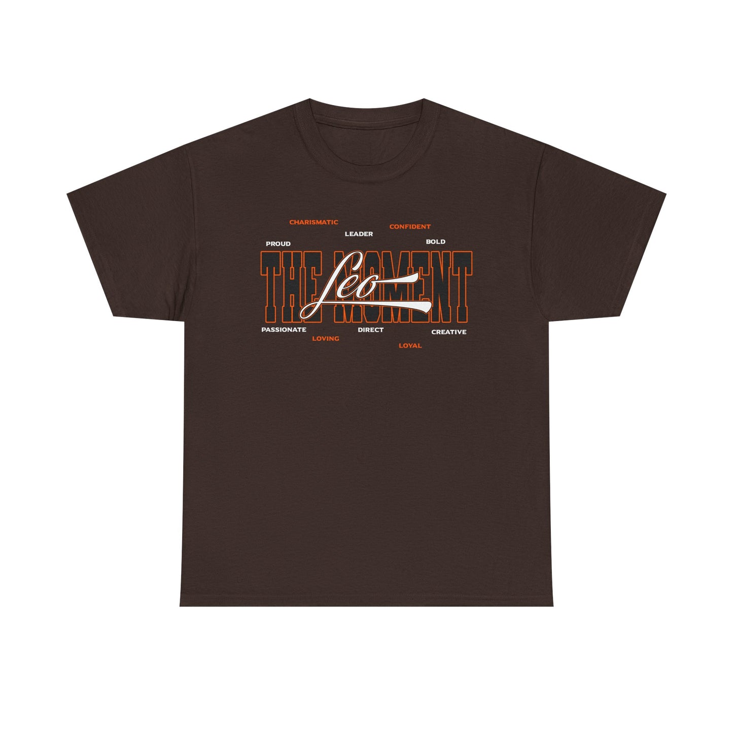 Leo Zodiac T‑Shirt — 'Born to Shine, Built to Lead' Graphic Tee