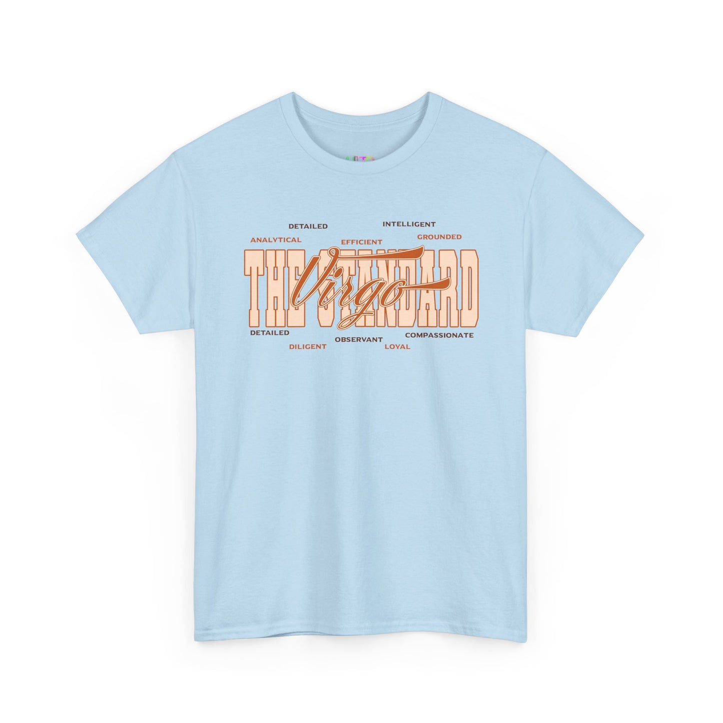 Virgo Graphic Tee — "The Details Hit Different" Astrology Shirt