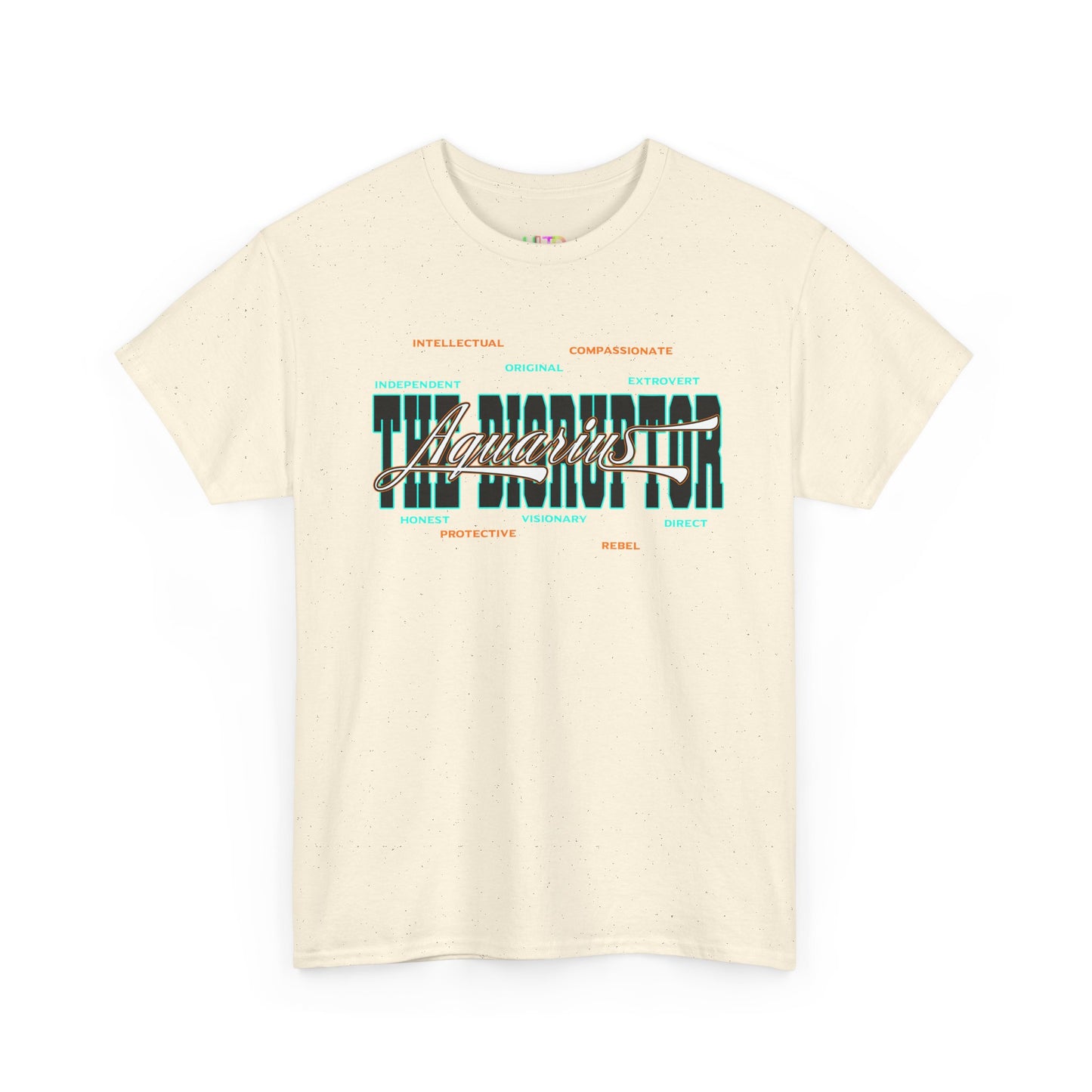 Aquarius Graphic Tee — "Different On Purpose" Casual Streetwear