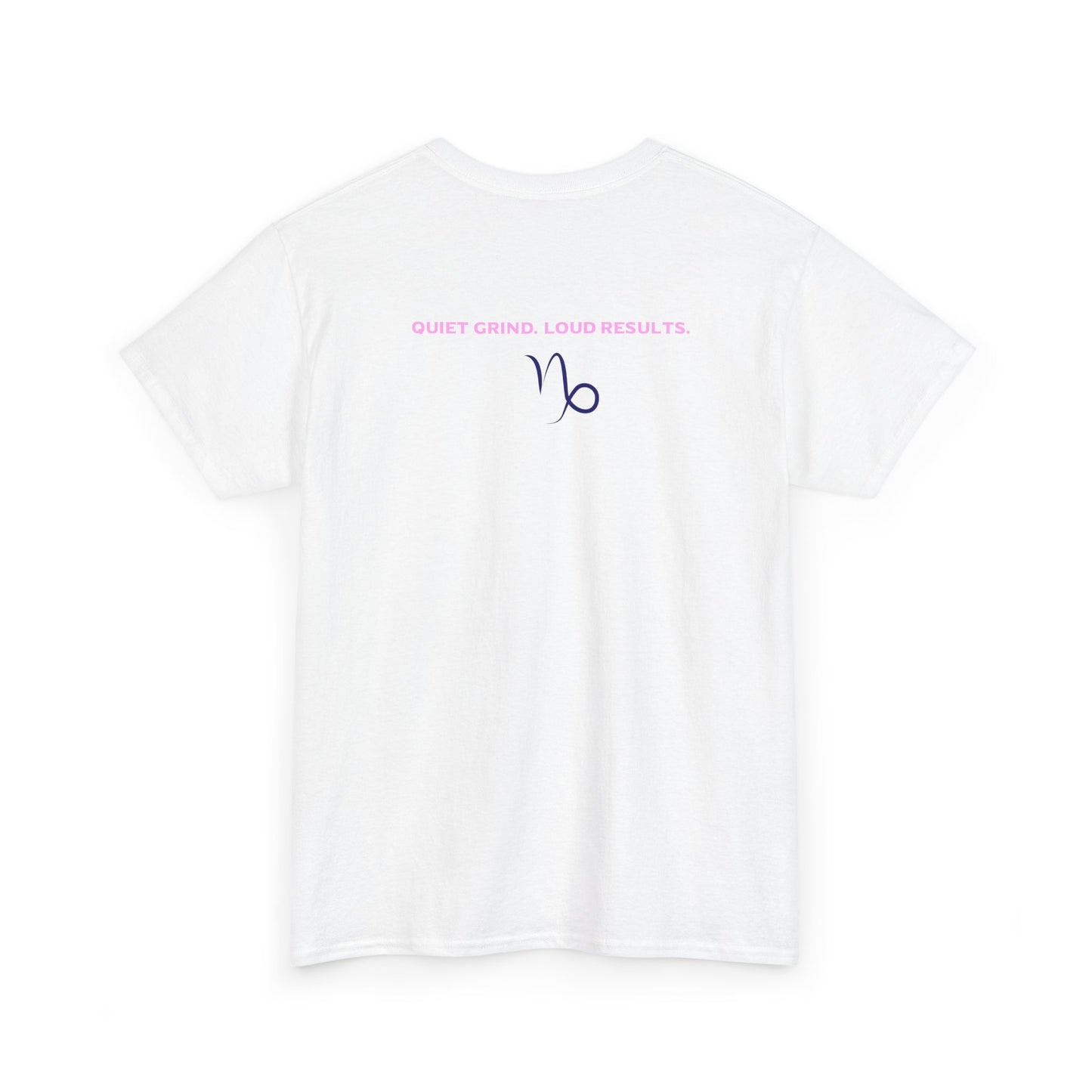 Capricorn Zodiac T-Shirt — Stylish Astrology Tee with 'Capricorn' Script & Traits